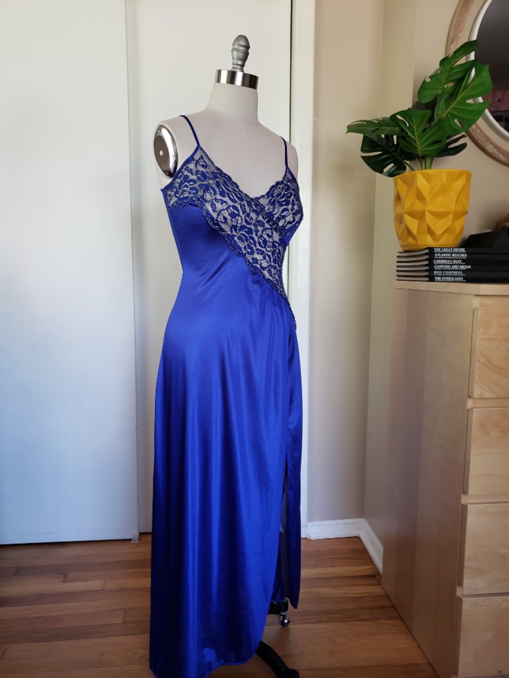 VINTAGE Opulent Slip Dress Size Medium
